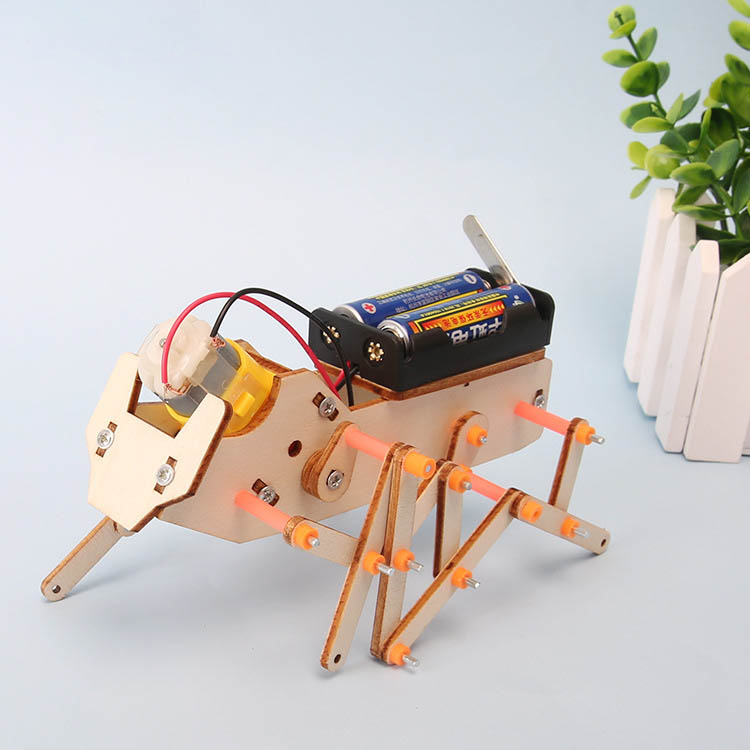 Interactive Squeaky Plush Dog Toy - Étudiants bricolage technologie petite Production artisanat