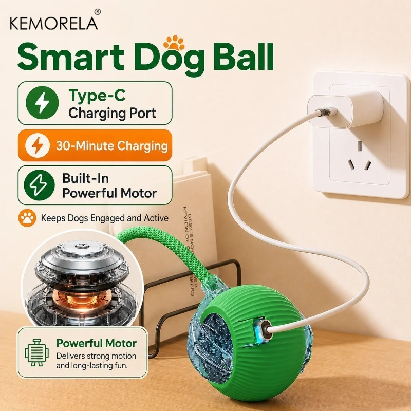 Nouveau jouet interactif pour  - Automatic Moving Dog Ball avis et prix